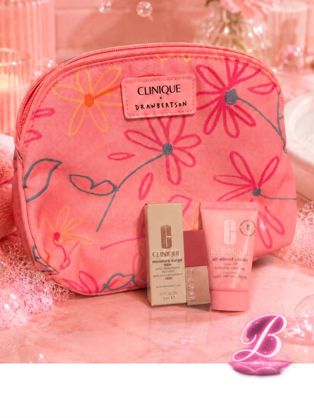 Clinique Travel Bundle with Makeup Bag